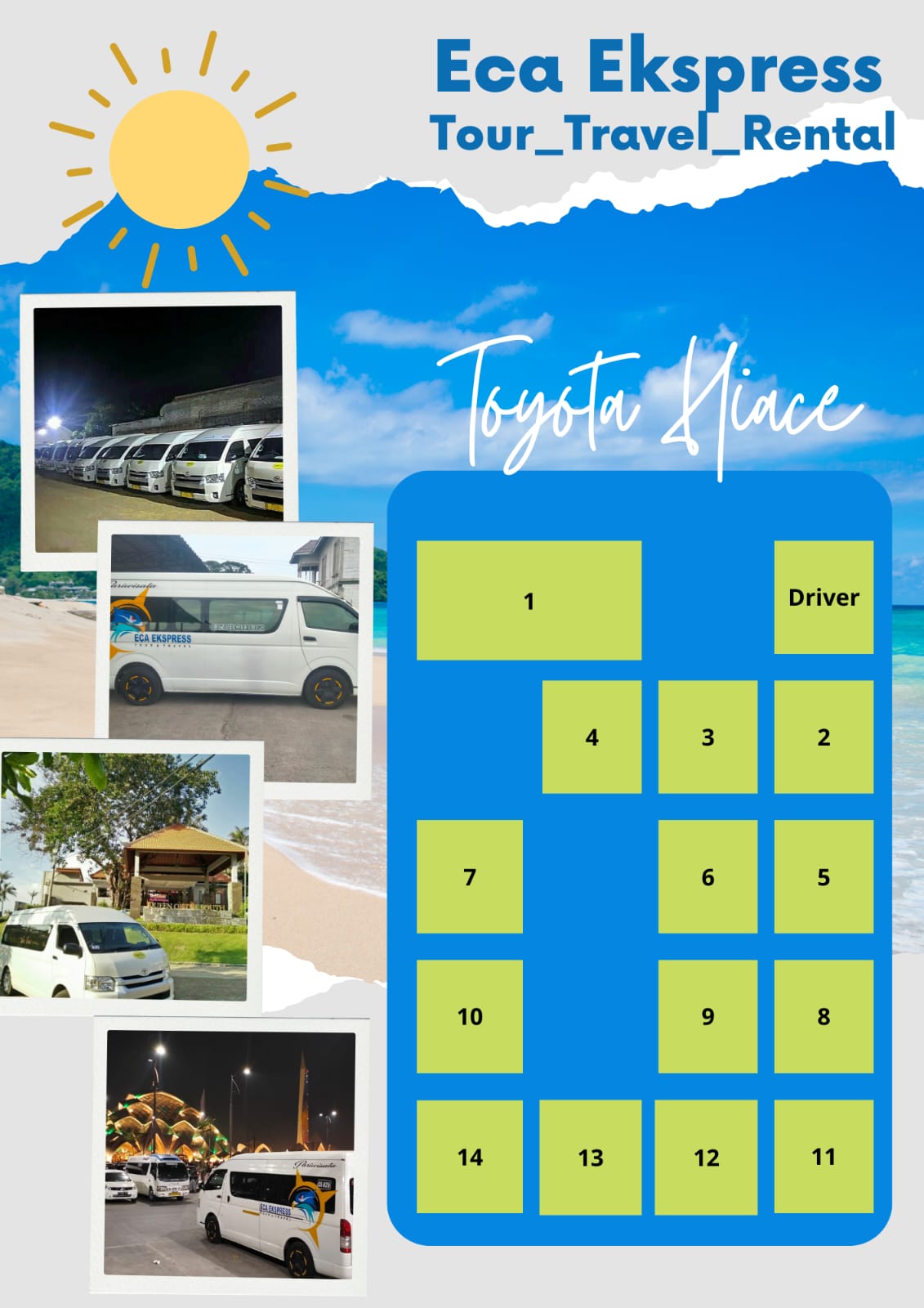 <font style="vertical-align: inherit;"><font style="vertical-align: inherit;">Toyota Hiace 14 Seat</font></font>